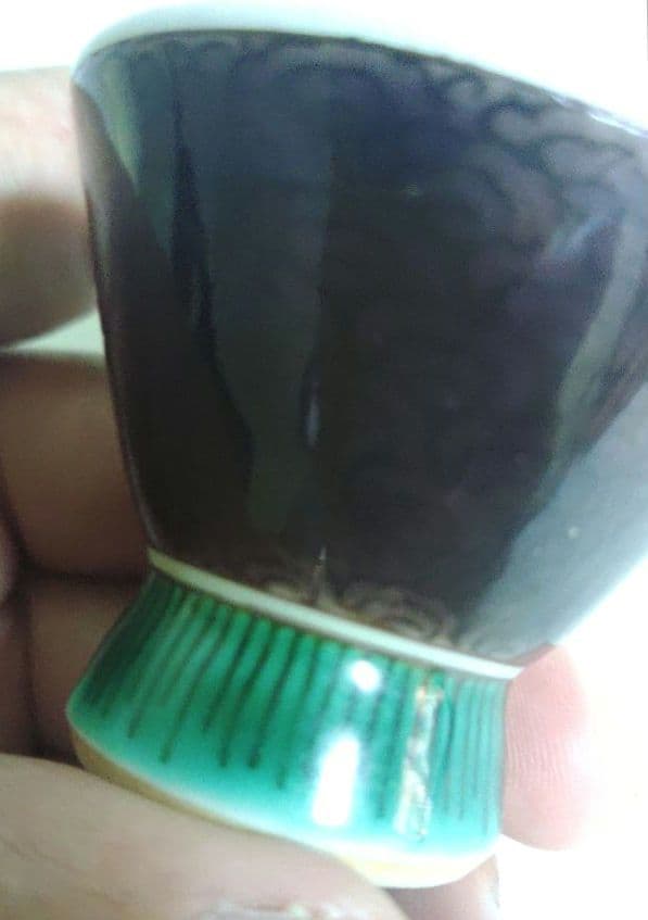 人間国宝　徳田八十吉　初代　杯　盃　猪口　酒器　九谷焼