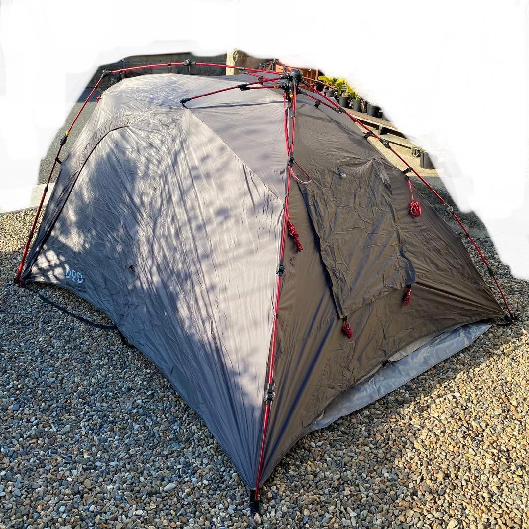 DOD ライダーズバイクインテント 【ツーリング仕様】 ワンタッチ 1-2人用