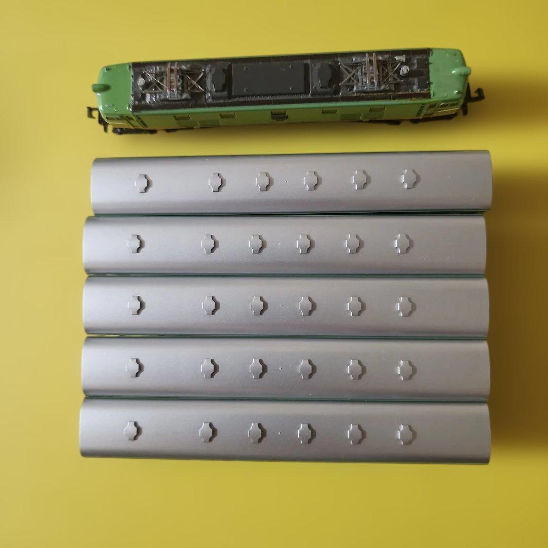 Nゲージ　TOMIX-EF58(青大将色)　KATO 571-2ナロ10青大将