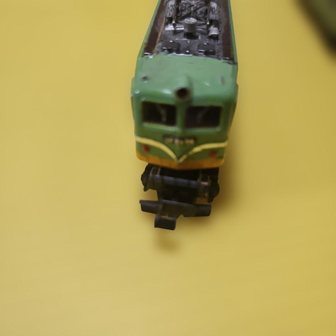 Nゲージ　TOMIX-EF58(青大将色)　KATO 571-2ナロ10青大将