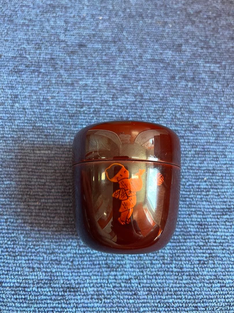 995  広斉　八雲塗　童子　中棗　未使用