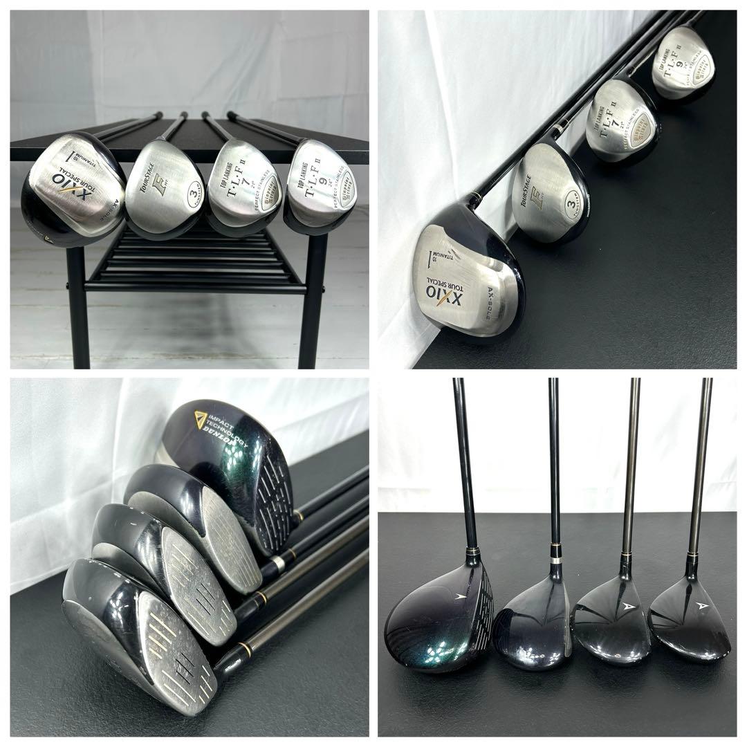 本格派 メンズゴルフクラブ 13本 フルセット ゴルフセット XXIO 初心者向
