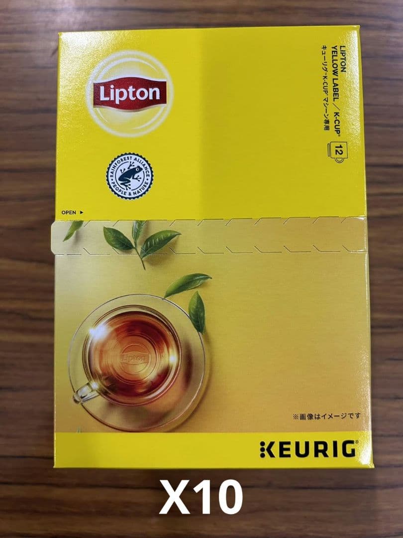 超お得商品～キューリグkカップ　リプトンイエローラベル　10箱セット