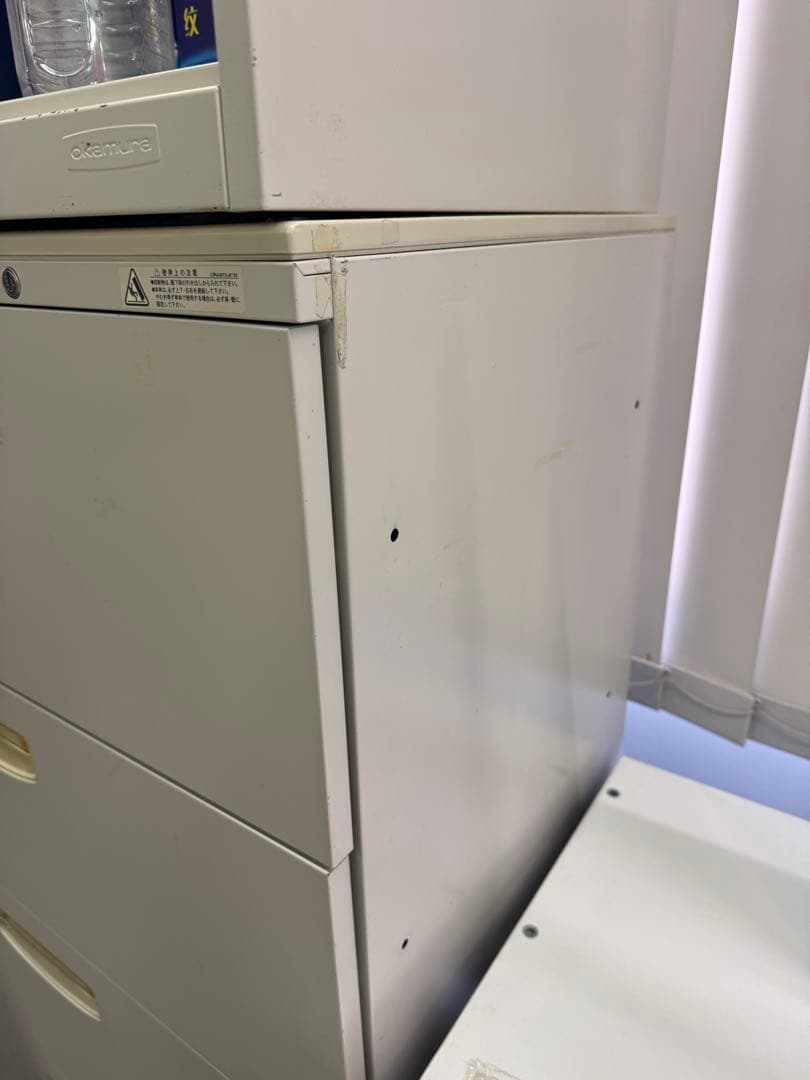 ①オカムラ　キャビネット　ロッカー　幅800 奥行き450 高さ1200