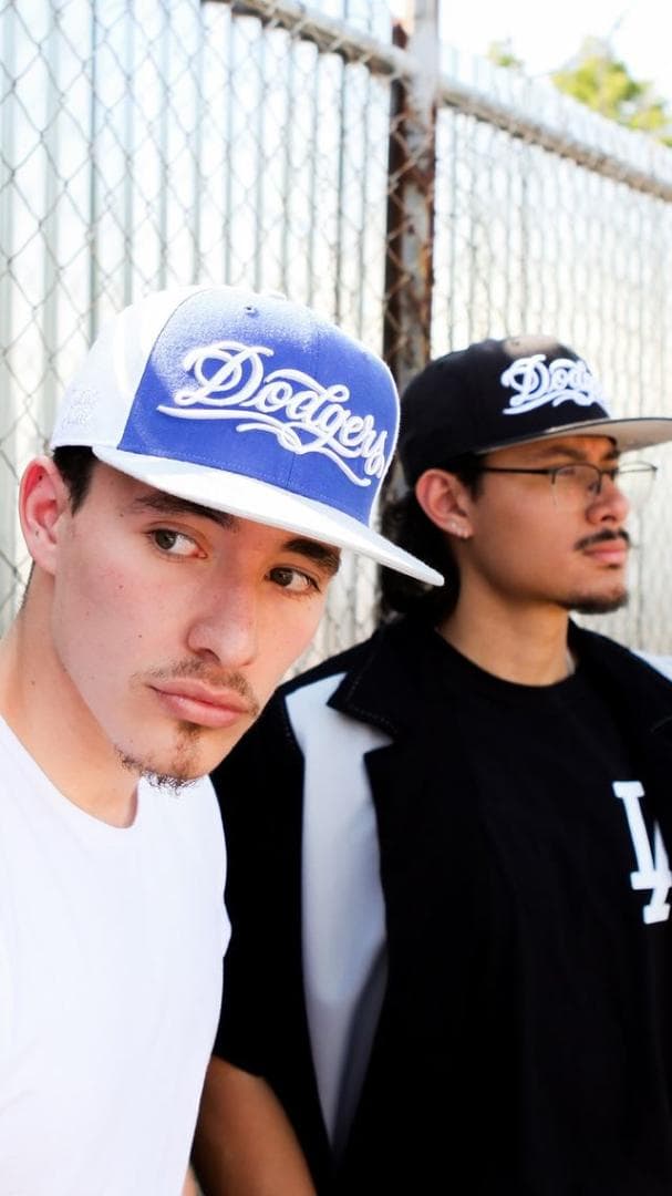 MC LA DODGERS 47 QUILL CAP BLACK 帽子 刺繍 黒