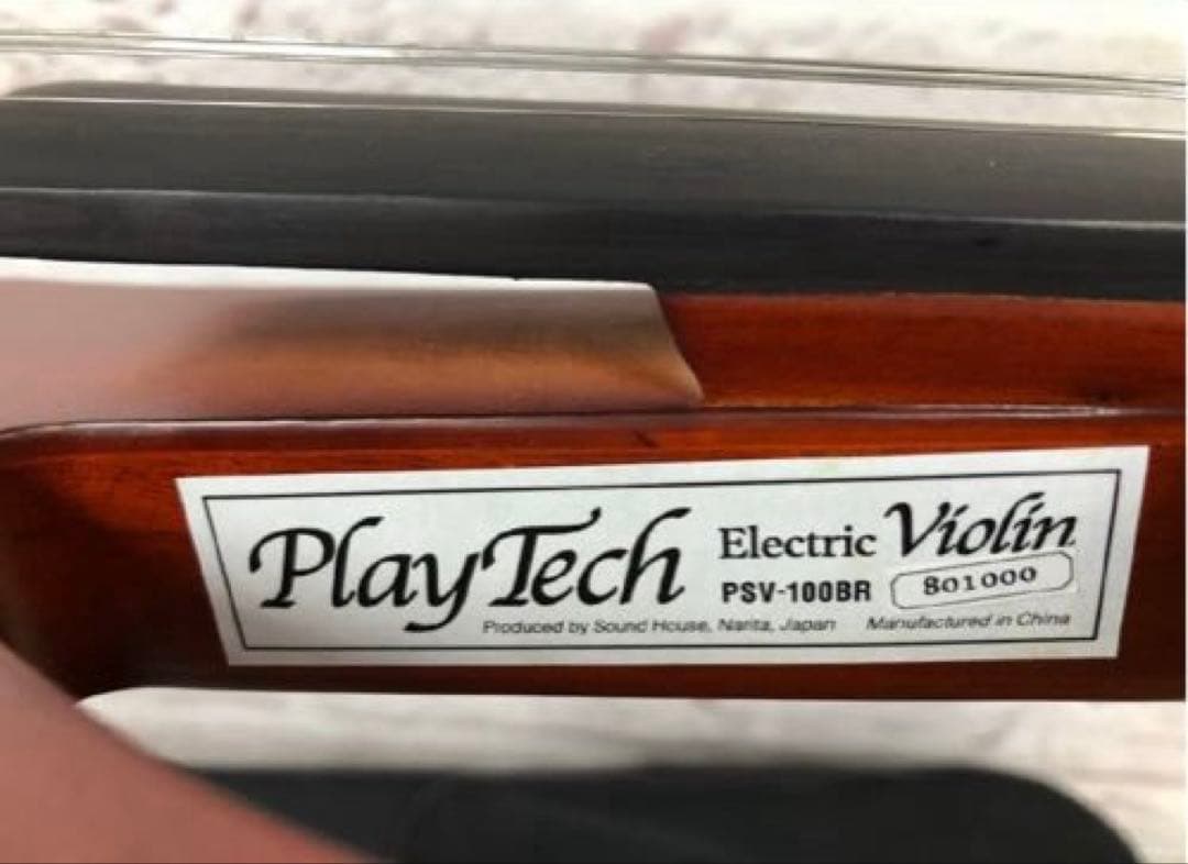 PlayTech PSV100BK バイオリン エレクトリックバイオリン 4/4