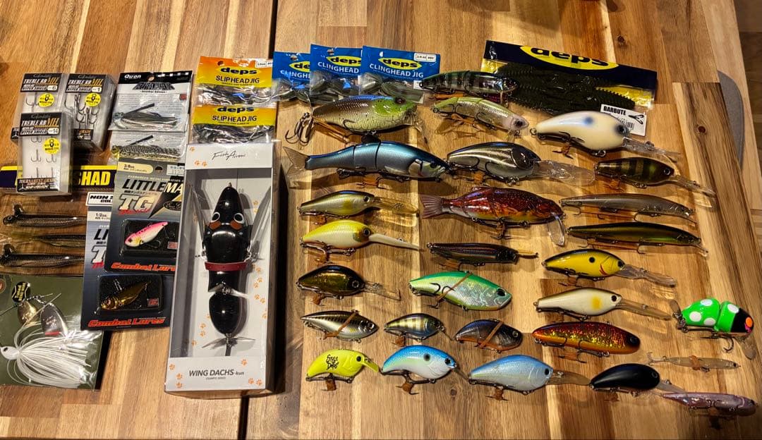 バス釣り　ビッグベイト　ハードルアー　その他　整理品　引退セット
