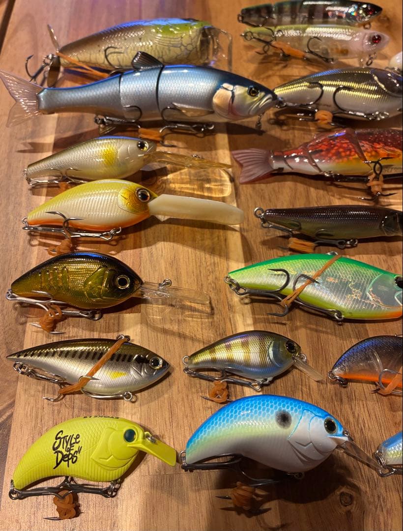 バス釣り　ビッグベイト　ハードルアー　その他　整理品　引退セット