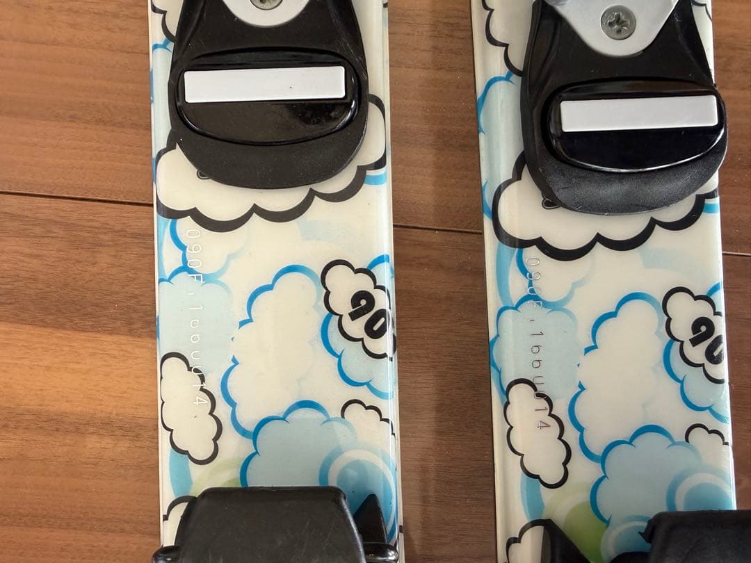 スキー板ビンディングセット