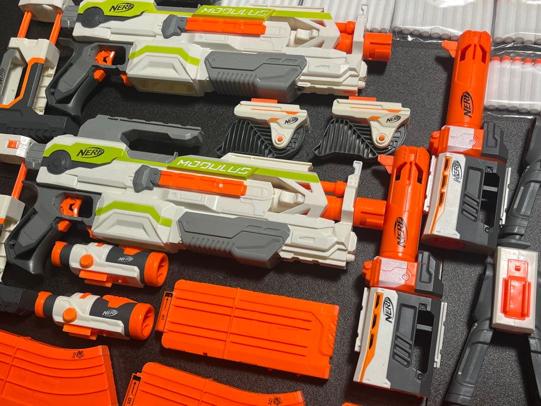 ナーフ モジュラス ECS-10 +追加パーツ 2個セット オレンジトリガー