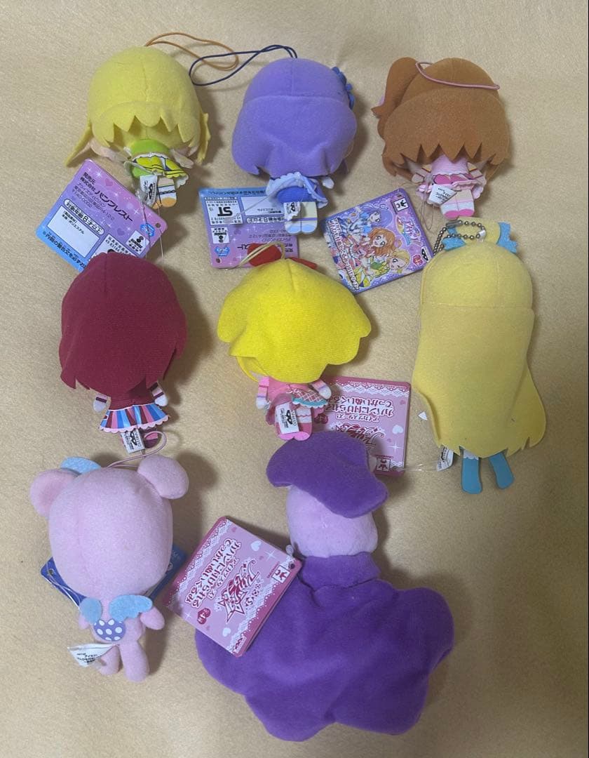 【178】アイカツ　アイカツスターズ　ぬいぐるみセット　星宮いちご　白鳥ひめ