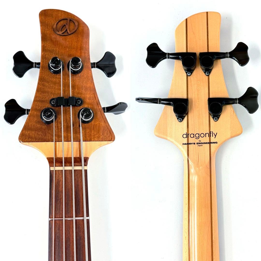 【希少】DRAGONFLY CS-4 CUSTOM エレキベース レフティ