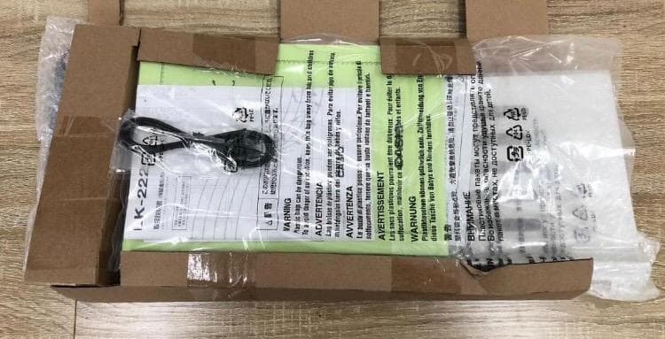 CASIO カシオ　光ナビゲーションキーボード　LK-222　ホワイト　箱入り