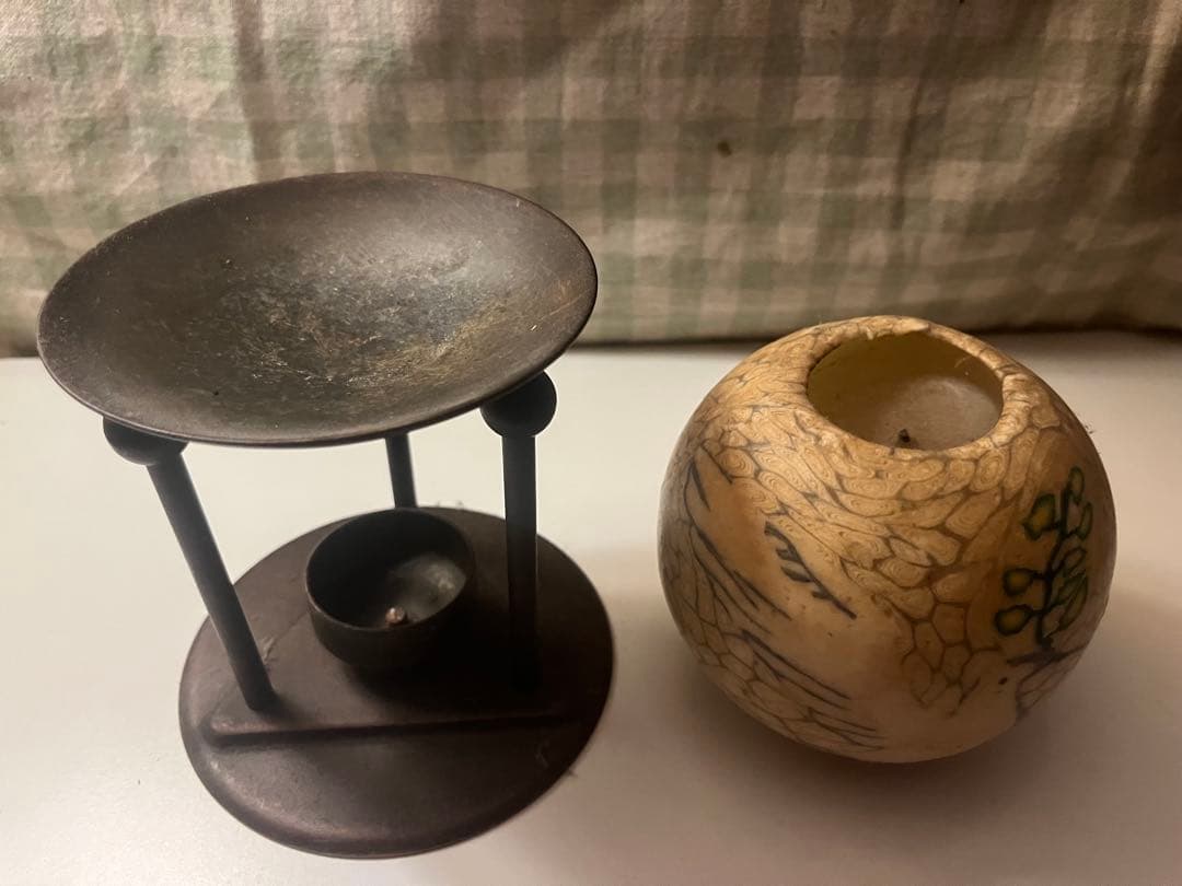 アンティーク風キャンドルホルダーセット