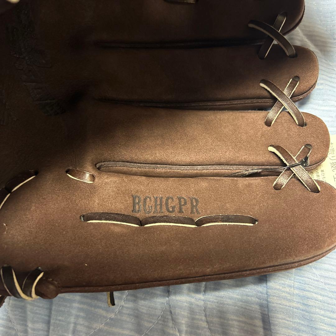 アシックス　ゴールドステージ　ヌバック　グローブ