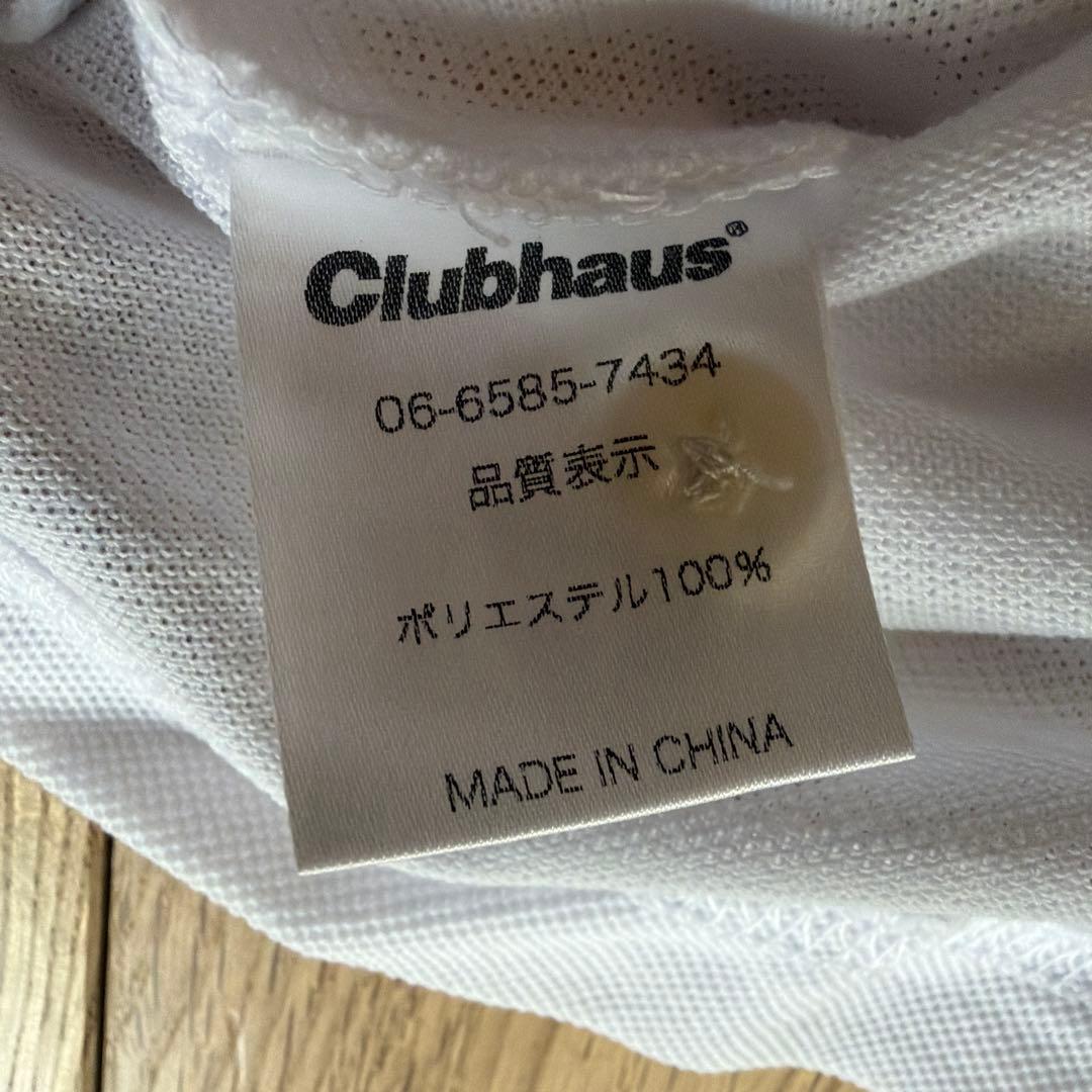 【未使用】CLUBHAUS Big Polo ホワイト Lサイズ
