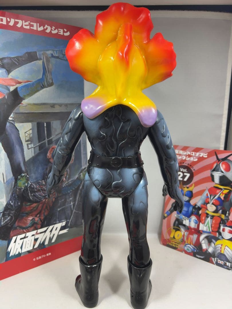 仮面ライダー　ドクダリアン　東映レトロソフビコレクション　キングサイズ