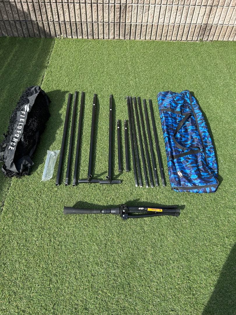 大型バッティングネット　＋　折りたたみスタンドティー　野球　硬式対応