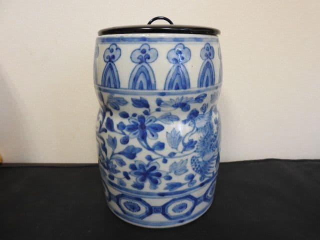 大清嘉慶年製　水指　M１４２０