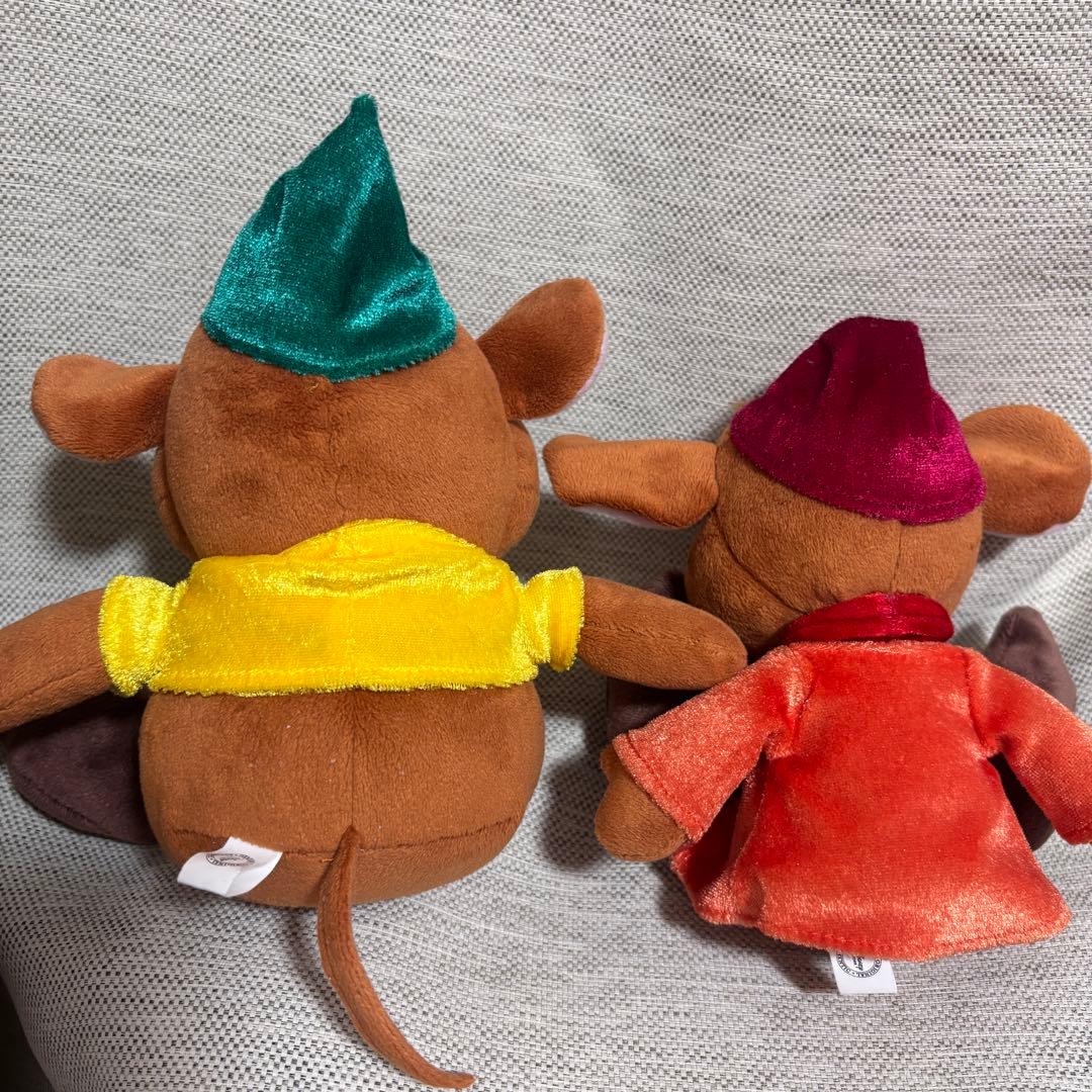 今日限り価格　シンデレラ　ガスとジャックのぬいぐるみ