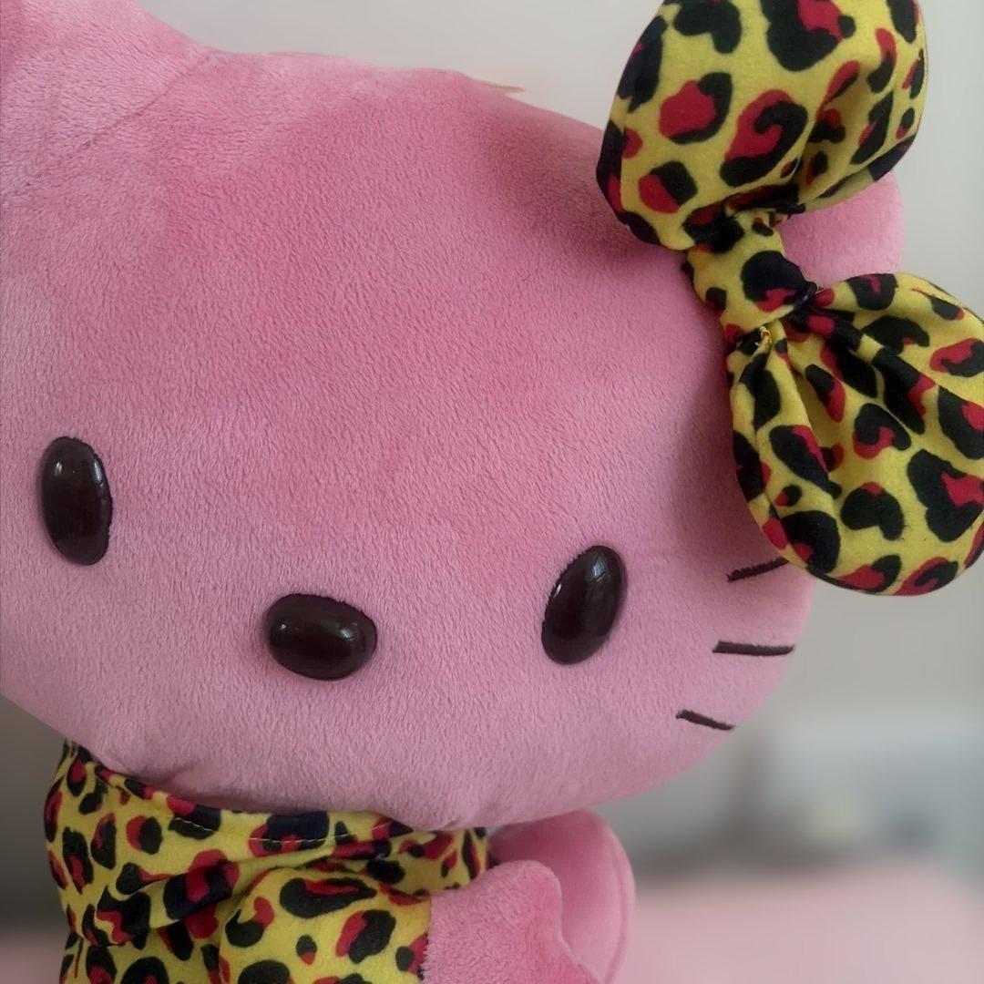 ハローキティレオパードプリント パーカー ビッグサイズ サンリオ 2014 レア