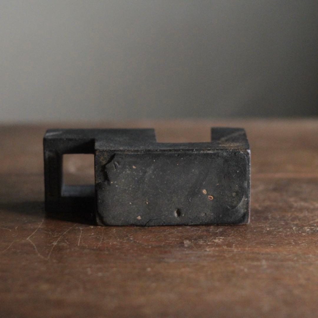 ニチバン 鉄製 テープカッター 昭和レトロ 古道具 アンティーク オブジェ