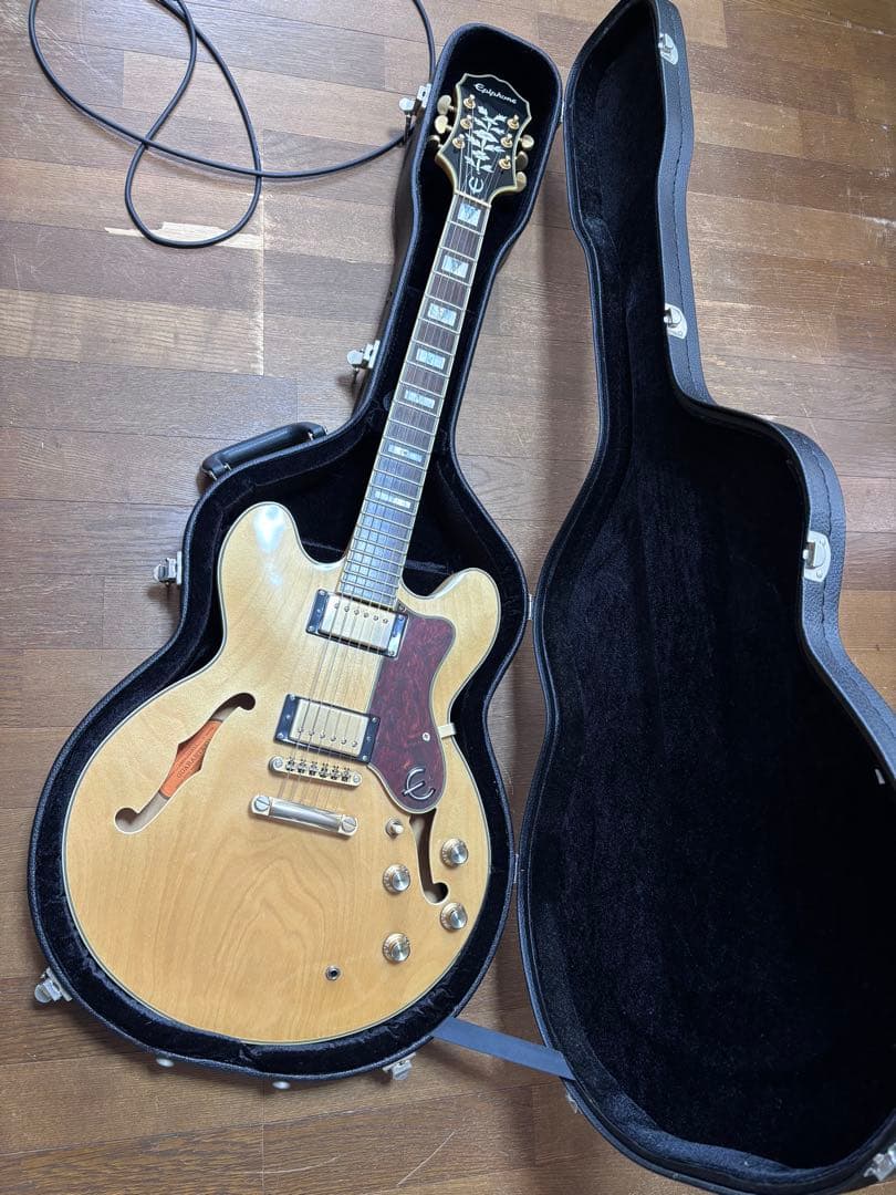 Epiphone Sheraton Ⅱ pro NA セミアコ ハードケース付