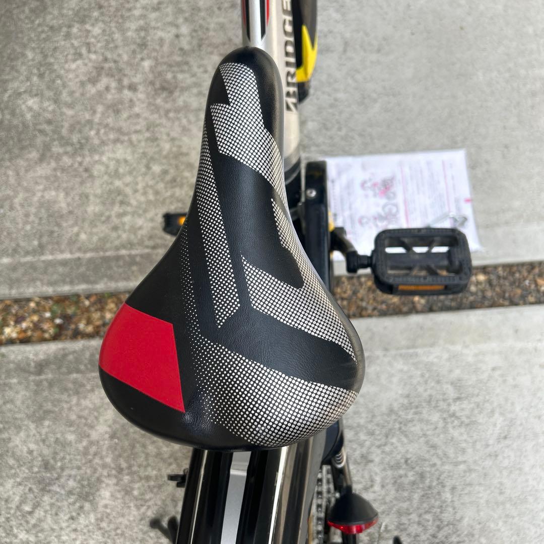 ブリヂストン クロスファイヤージュニア 22インチ シルバー&ブラック 自転車