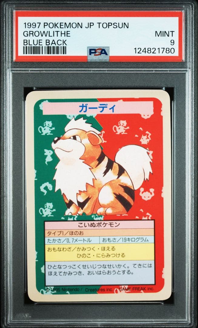 PSA9 トップサン ガーディ 番号なし エラー