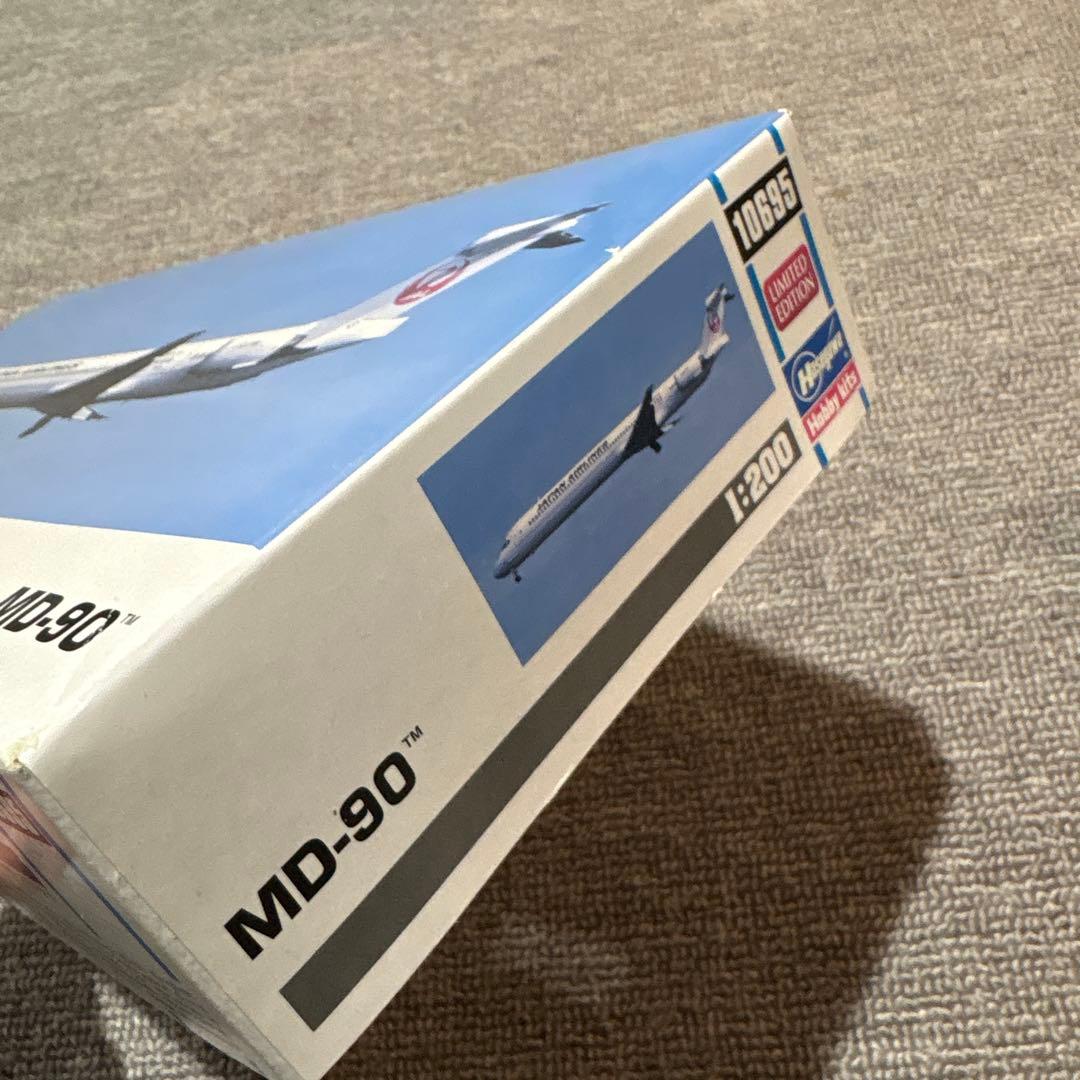 ハセガワ 1/200 日本エアシステム MD81/87 日本航空MD90