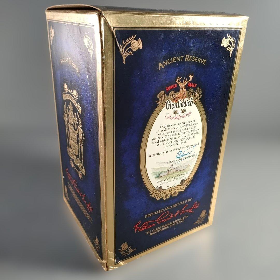 A1347-6/グレンフィディック18年/ブルー陶器ボトル/スコッチウイスキー/