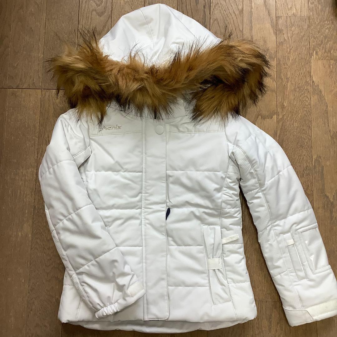 130 115~135 スキーウエア フェニックス 女の子 白 紺