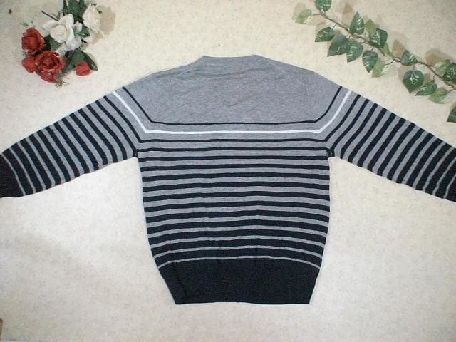 62250 ツアーディビジョン　Ｖネックセーター　グレー　サイズO