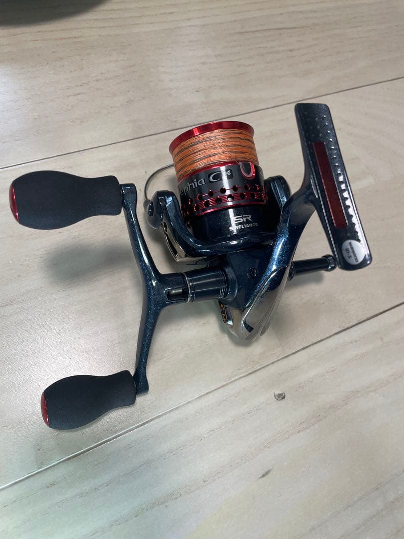 オリムピア　カラマレッティRossoロッドとSophia リールのエギングセット