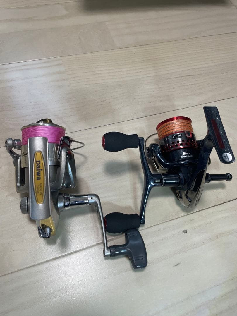 オリムピア　カラマレッティRossoロッドとSophia リールのエギングセット