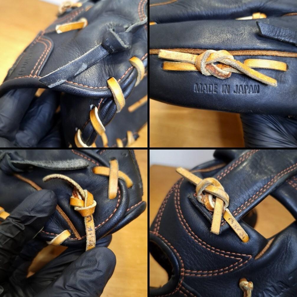 ZETT ゼット 日本製 バーノン2 旧ラベル 内野用 軟式グローブ