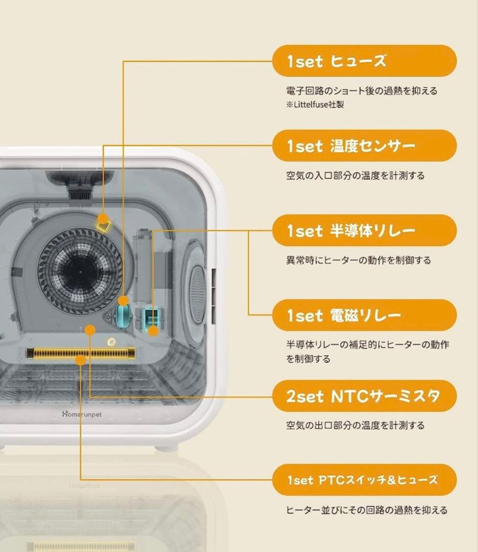 ペットドライヤー runpet Drybo Plus