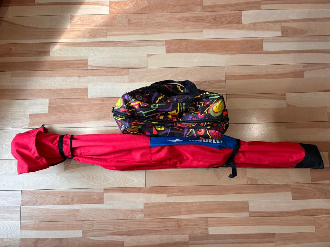 【送料無料】NORDICA スキーセット バック、ケース付　ブーツ2足24と25