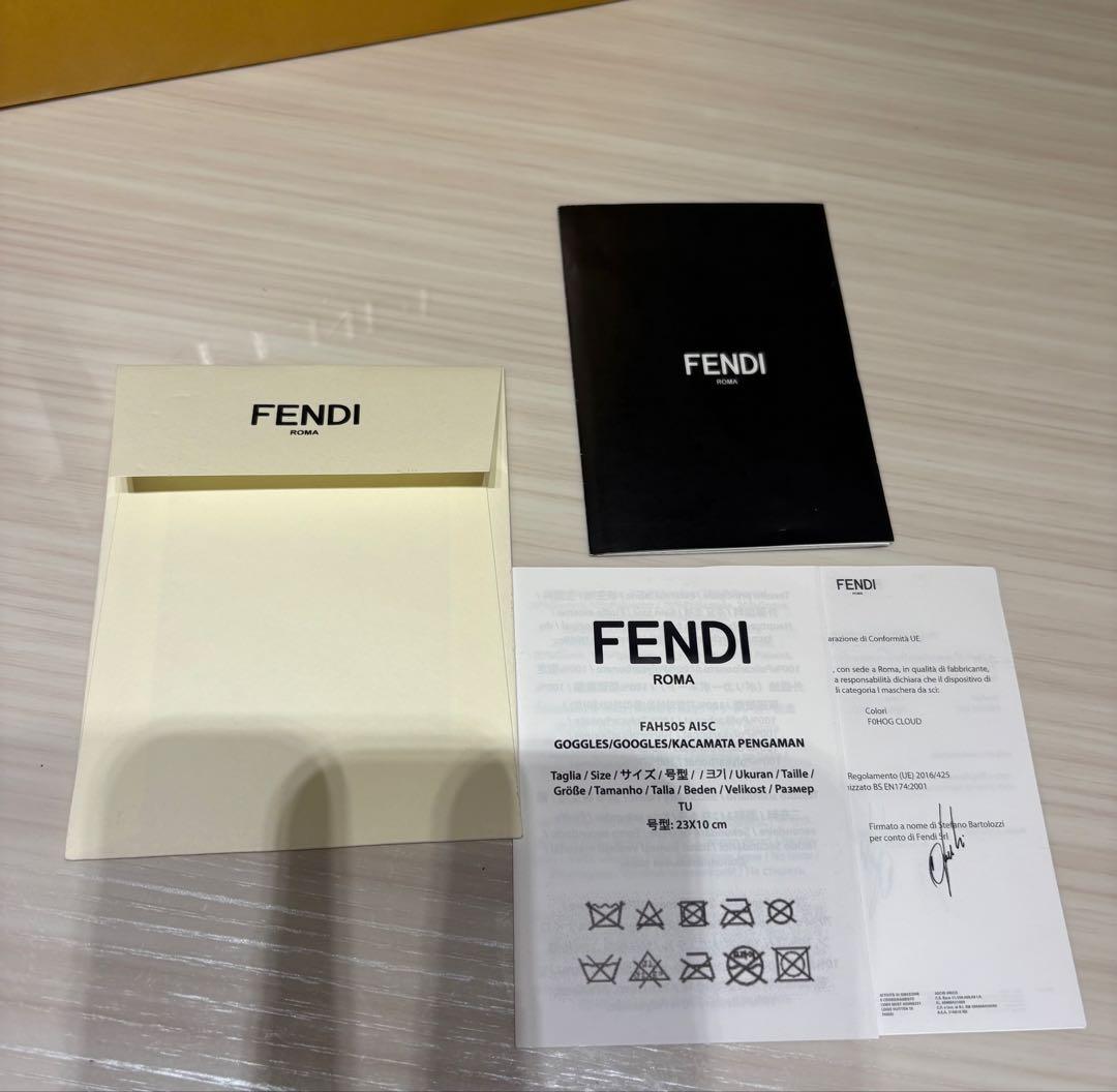FENDI スキーゴーグル　未使用
