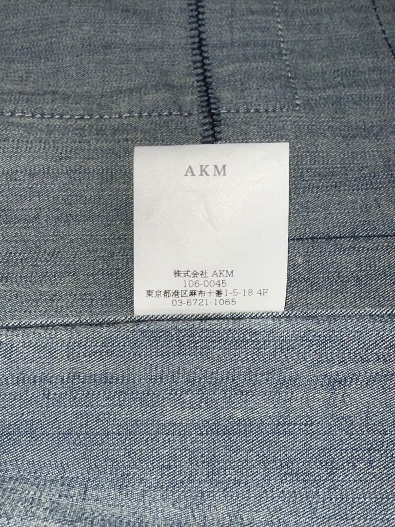 B’z稲葉浩志さん着用 AKMパッチワークウェスタン ストレッチデニムシャツ