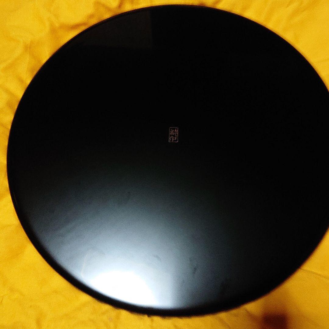 高級輪島塗わじま龍作・丸盆春秋・未使用品☆価格交渉ＯＫ☆