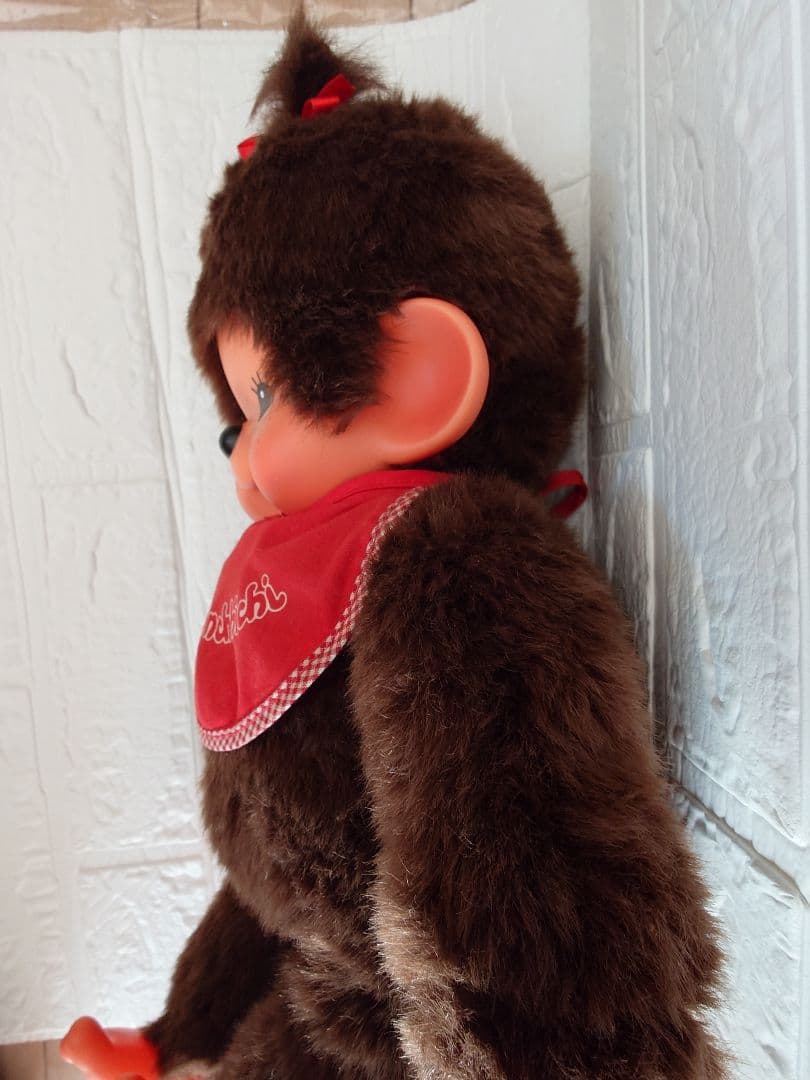 ❤【希少レア❤昭和当時物】❤ モンチッチ Lサイズ 女の子