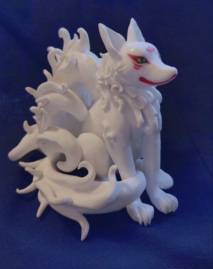 【九尾の狐】一点物 フィギュア 仏像