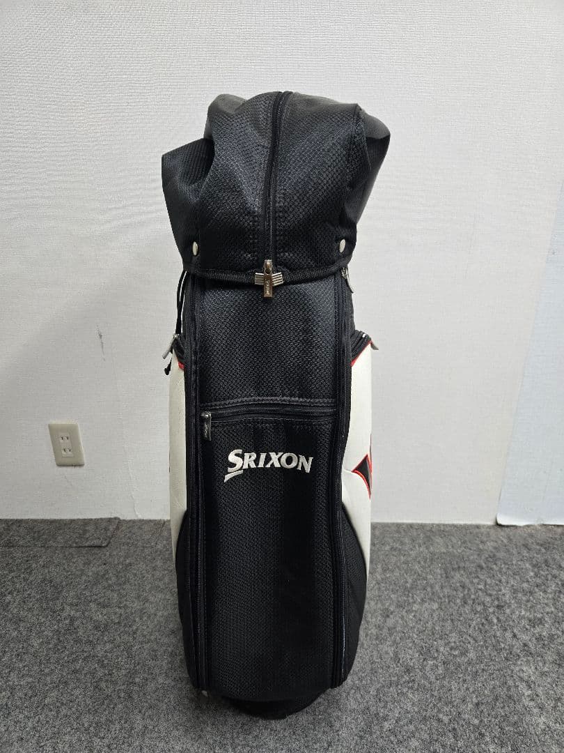 Srixon キャディバッグ 黒/白