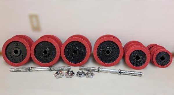 ダンベル60kg　フラットインクラインベンチ　近隣地域無料配達します