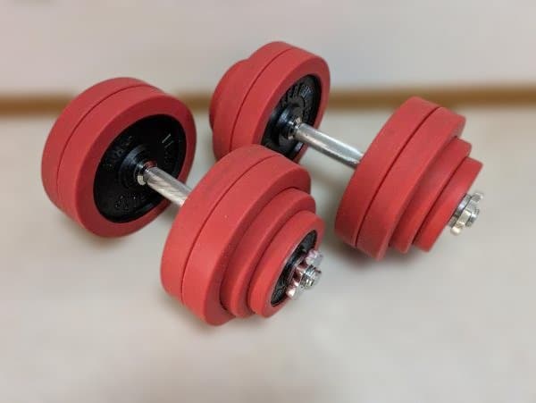 ダンベル60kg　フラットインクラインベンチ　近隣地域無料配達します