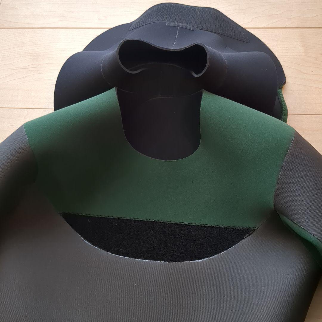 【新品】SURVIVE セミドライスーツ ブラック/ダークグリーン