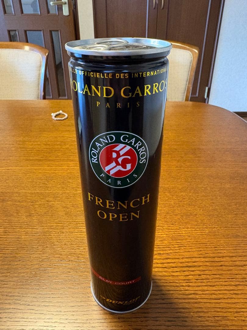 【激レア】2009年 全仏オープンDUNLOP テニスボール現地購入完全未開封