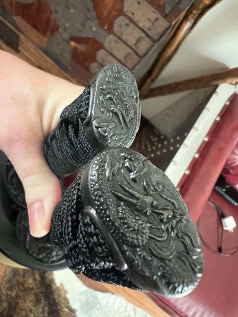 日本刀 2本セット 黒色 模造刀 大小セット