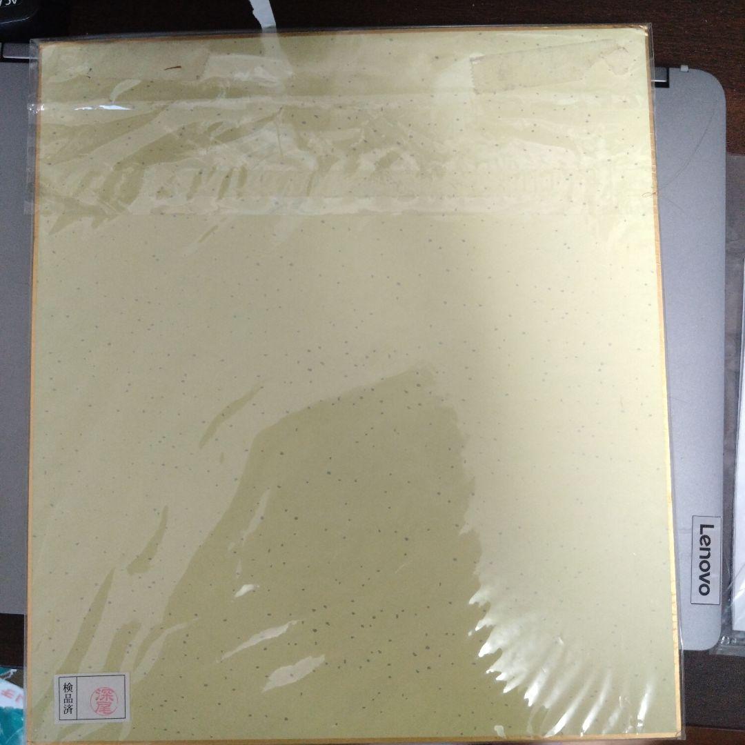 ラモス瑠偉サイン色紙(美品)